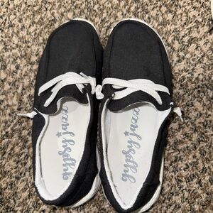 Gypsy Jazz Black and White Sneakers